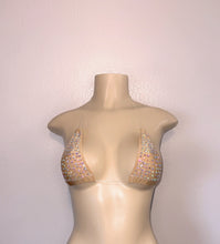 Load image into Gallery viewer, CLASSIC TRIANGLE THIN BRA TOP WITH STONES