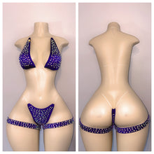 Load image into Gallery viewer, FOUR PIECE GARTER SET WITH STONES