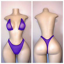 Load image into Gallery viewer, SHEER CLASSIC TWO PIECE SET NO RHINESTONES