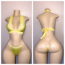 Load image into Gallery viewer, CLASSIC FULL STANDARD BIKINI TOP SET WITH STONES