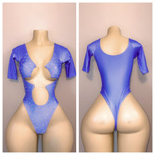Load image into Gallery viewer, DIAMOND CLASSIC CUTOUT WITH SLEEVES ONE PIECE