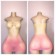 Load image into Gallery viewer, VALENTINES DAY DIAMOND OMBRE ONE PIECE OR DRESS