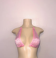 Load image into Gallery viewer, CLASSIC TRIANGLE STANDARD BRA TOP WITH STONES