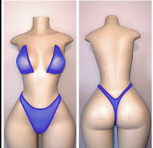 Load image into Gallery viewer, SHEER CLASSIC TWO PIECE SET NO RHINESTONES