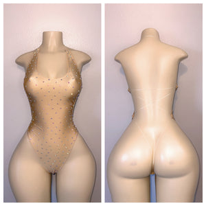 DIAMOND CLASSIC NAKED BACK WITH CLEAR STRINGS