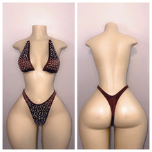 Load image into Gallery viewer, CLASSIC FULL STANDARD BIKINI SET WITH STONES