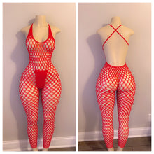 Load image into Gallery viewer, FULL BODY FISHNET WITH THONG