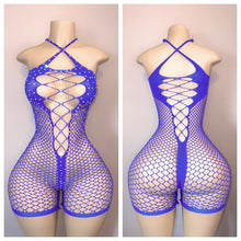 Load image into Gallery viewer, DIAMOND NET ONE PIECE ROMPER FITS S-L