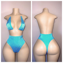 Load image into Gallery viewer, DIAMOND CLASSIC HIGH WAIST TWO PIECE SET