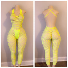 Load image into Gallery viewer, FULL BODY FISHNET WITH THONG