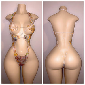 GOLD MONEY ONE PIECE CUTOUT