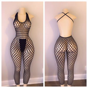 FULL BODY FISHNET WITH THONG