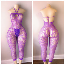 Load image into Gallery viewer, DIAMOND FULL BODY FISHNET WITH THONG