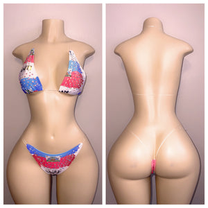 HAITIAN FLAG DAY CLASSIC BIKINI SET