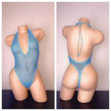 Load image into Gallery viewer, DIAMOND V NECK ONE PIECE NET