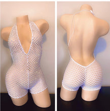 Load image into Gallery viewer, DIAMOND ONE PIECE NET ROMPER
