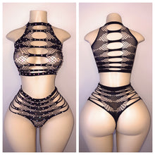 Load image into Gallery viewer, DIAMOND LACE TWO PIECE SET FITS XS-L