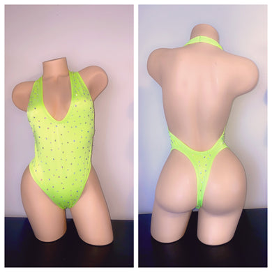 NEON YELLOW DIAMOND ONE PIECE